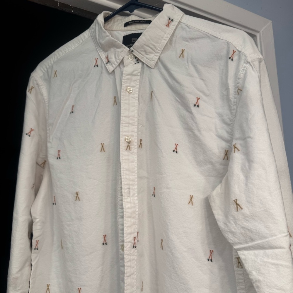 SCOTCH & SODA men’s button down long sleeve-sz XL